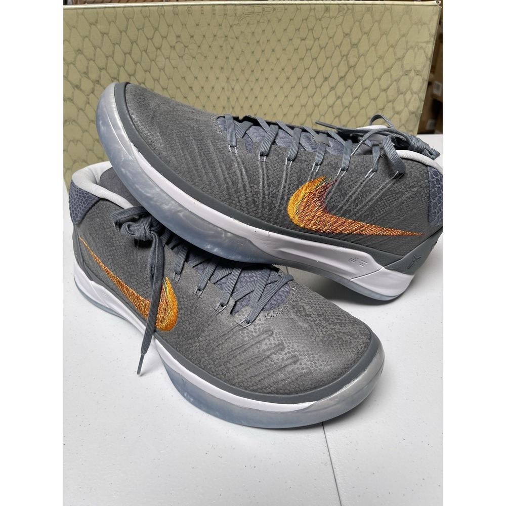 Nike Kobe A.D. Mid Grey Snake Men's 13